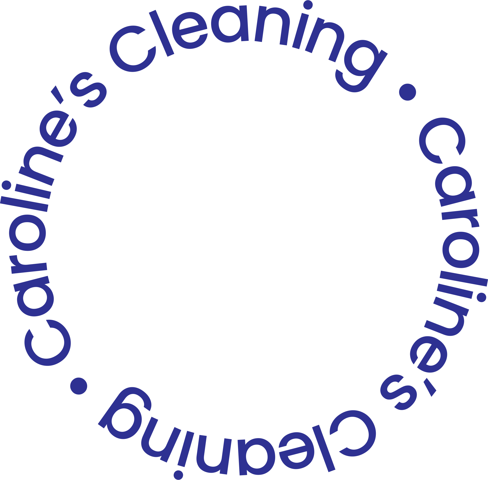 Caroline’s Cleaning Logo Base